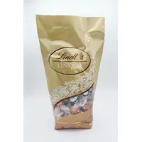 600 g Lindt Lindor Kugeln Milch, Weiß, Dunkel und Haselnuss (44%)