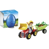 Playmobil Ostereier - Junge mit Kindertraktor 4943