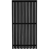 Plus Sichtschutzelement 90 x 180 cm Schwarz/Holz