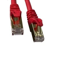 Vago-Tools CAT7 Patchkabel Netzwerkkabel rot 2m rund