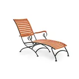 Merxx Schlossgarten Relaxliege 137 x 65 x 89 cm natur