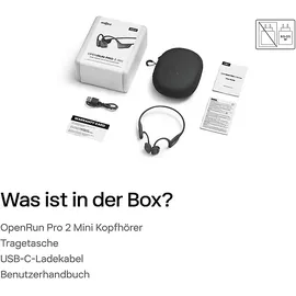 Shokz OpenRun Pro 2 Mini Schwarz