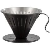 Ymxygz Übergießen Sie Den Kaffeefilter. Edelstahl-kaffeefilter-Kegel-tropfbecher, Kaffee-Trichter, Tropfbecher, Wiederverwendbarer Kaffeefilter