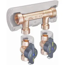 Kemper Strömungsteilergruppe KHS-Venturi Rotguss, DN 25, Abgang DN 20, VAV DN 20, dynamisch