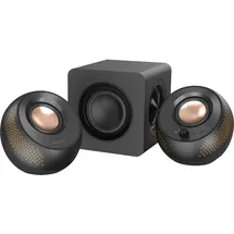 Creative Labs Creative Pebble X Plus Lautsprecher, Schwarz