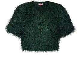 Vera Mont Bomberjacke mit Lurexfaden in Dark moss), | Gr.: 32,