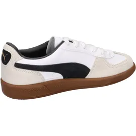 Puma Palermo Lth Jr Damen Weite M Weiß/Vapor Gray/Gum 37
