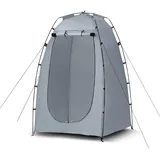 CLIPOP Pop-Up-Zelt, wasserdicht, leicht, einlagig, Frühlings-Campingzelt, einfacher Aufbau – für Strand, Wandern, Festival, Outdoor (Grau)