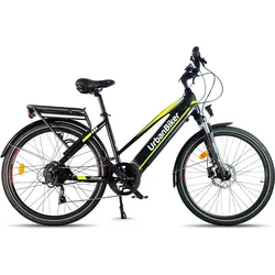 Urbanbiker Viena | Trekking E-Bike | 140KM Reichweite | Gelb | 26