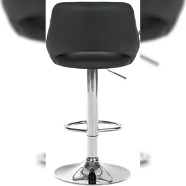 CLP 2er Set Barhocker Milet Kunstleder I Drehbarer Barstuhl Mit Fußstütze Und Rückenlehne