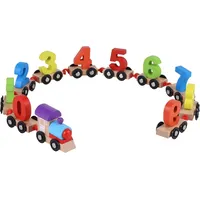 Spielzeugeisenbahn, Spielzeugeisenbahn aus Holz, Kinderspielzeugeisenbahn, Kinderspielzeug, Lernspielzeug