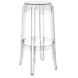 Kartell Charles Ghost Barhocker H 75cm | glasklar transparent