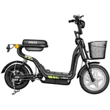 Volta E-Motorroller Volta VSM Elektroroller E-Roller mit Pedalen Padelec, 25 km/h schwarz