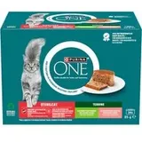 PURINA ONE SterilCat Terrine - Sparpaket: Mixpaket (48 x 85 g)