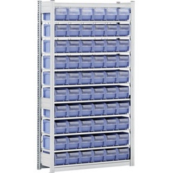 Bito C-Teile-Regal Anbaufeld L1008xH1850xT424 mm, verzinkt