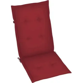vidaXL Hochlehner 69 x 69 x 111 cm rot 4 St.