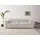 Home Affaire 3-Sitzer HOME AFFAIRE "Noord mit Kedernaht, Breite 232 cm", beige (cream), B:232cm H:71cm T:96cm, 100% Polyester, Sofas, Cord, Struktur, Webstoff, mit Wellenunterfederung, Massivholzrahmen
