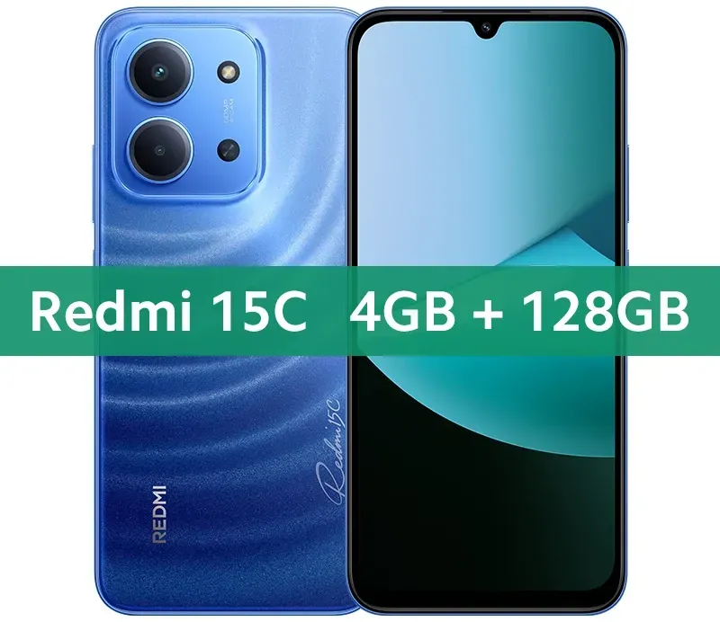 Xiaomi Redmi 15C Global Version Smartphone 50MP Hauptkamera 120Hz 6,9