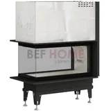 BeF Kamineinsatz Therm V 10 U | 13 kW | Hebetür, U-förmige Scheibe