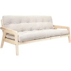 Karup Design - Grab Sofa, Kiefer natur / Cord Ivory (510)