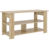 vidaXL Sonoma-Eiche TV-Lowboard 100 x 40 x 50 cm Eiche Holzwerkstoff
