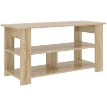 vidaXL Sonoma-Eiche TV-Lowboard 100 x 40 x 50 cm Eiche Holzwerkstoff