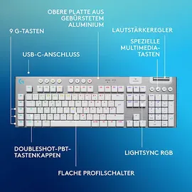 Logitech G915 X Lightspeed weiß