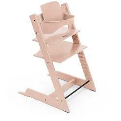 STOKKE® Tripp Trapp® Hochstuhl Buche Serene Pink inkl. Baby Set V2 Serene Pink