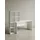 KADIMA DESIGN Großer Schreibtisch mit Regal, Puristisches Design,