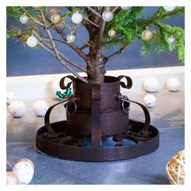 vidaXL Christbaumständer Antik Kupfer 29x29x15,5 cm