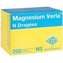 magnesium verla n dragees