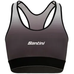 SANTINI Deni  - Sport-BH mittlerer Halt - Black/Grey - M