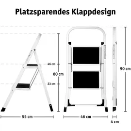 Lefeld Klapptrittleiter 2 Stufen