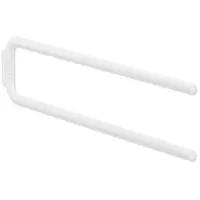 Hewi Serie 480 Handtuchhalter 480.09.00160DX 2-Arme, schwenkbar, pulverbeschichtet weiß