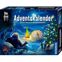 Kosmos Die drei ??? Adventskalender 2023 - Rätsel um das mysteriöse Schneemonster