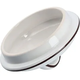 Zeller Knoblauchtopf weiß 12 x 17,5 cm 0,88 l