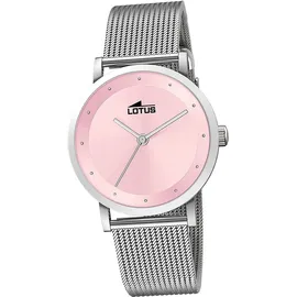 Lotus Edelstahl Damen Uhr Armbanduhr silber Luxus Elegant Classic D2UL18790/3 - Silber