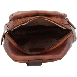 Esquire Dallas Umhängetasche Leder 20 cm braun