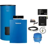Buderus Logaplus Paket K61, Gas-Brennwertkessel, SU300, Speicher, HS25