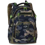 Southwest Bound Schulrucksack Backpack Rucksack Schulranzen 30350, Farbe:Olivgrün - Grün