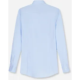 Olymp Langarmhemd No. Six Businesshemd, Kentkragen, super slim fit blau 41