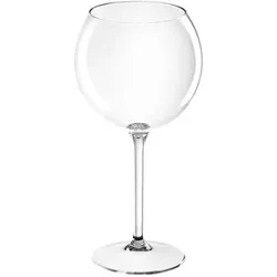 6 Mehrweg Gläser Ballonglas Gin Tonic Rotwein Tritan 650ml Wiederverwendbar Kunststoff unzerbrechlich transparent Cocktail