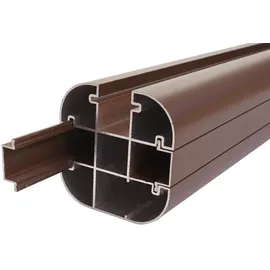 Mendler Zaunpfahl 98 cm Braun/WPC
