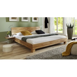 Futonbett Lesina - 140x210 cm - Kernbuche natur