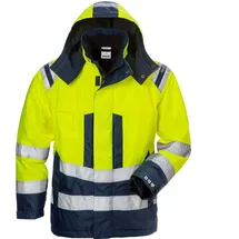 Fristads HI-VIS Airtech® Damen Winterjacke Gr. 3XL gelb/marine, 100% Polyester 126547-171