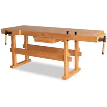 BAMATO Hobelbank Massivholz 68 kg