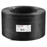 PremiumX Premium X CAT 7 Outdoor Netzwerkkabel 100m – 10 Gbit/s Erdkabel Datenkabel Ethernetkabel LAN Kabel für Außen S/FTP AWG23/1 Verlegekabel - reines