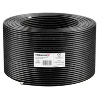 PremiumX Premium X CAT 7 Outdoor Netzwerkkabel 100m – 10 Gbit/s Erdkabel Datenkabel Ethernetkabel LAN Kabel für Außen S/FTP AWG23/1 Verlegekabel - reines
