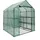 Relaxdays Foliengewächshaus 1,4 x 1,4 x 1,95 m grün