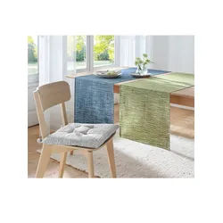 Tischdecke Gr. 7, grün (eucalyptus, gemustert), B:40cm L:40cm, Tischdecken